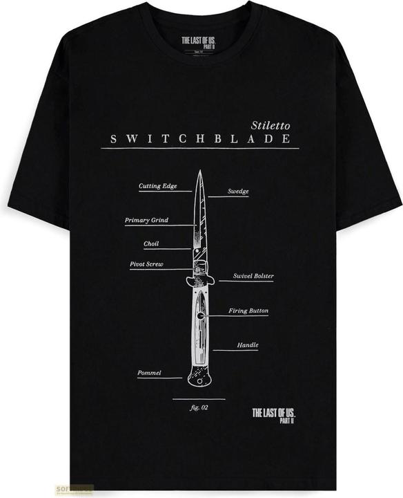 Immagine prodotto Difuzed The Last Of Us - T-shirt a maniche corte Switchblade Uomo - M (M)