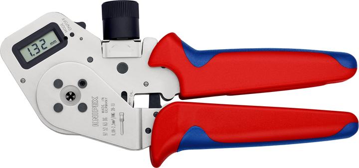 Image du produit Knipex Pince à sertir à quatre points pour contacts tournés (195 mm)