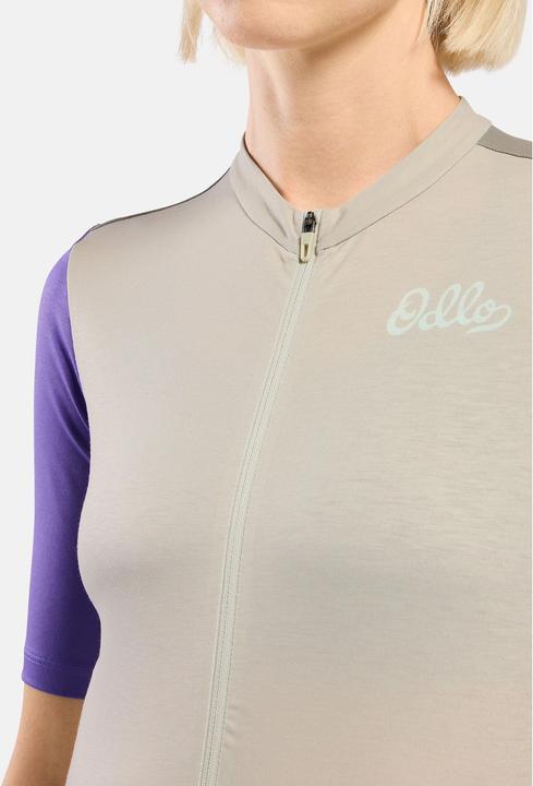 Produktbild Odlo Women's Essential Heritage Print Shirt S/S FZ (M)