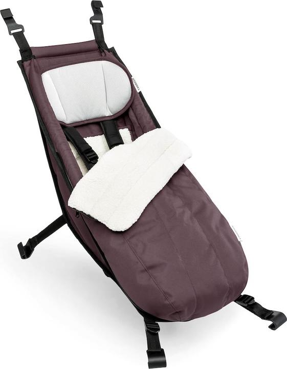 Actual product image Croozer Kid Vaaya 1 All Season Bundle Baby - Blossom Red