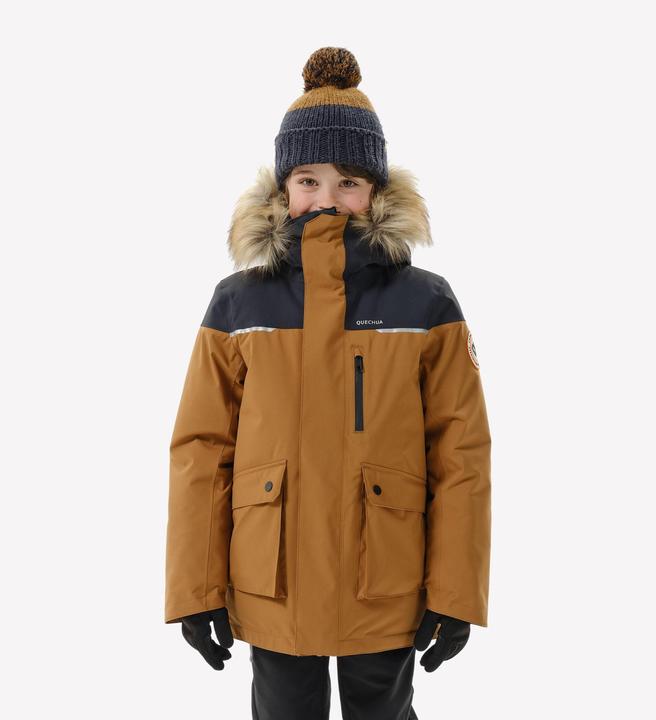 Quechua Winterjacke Parka Kinder Gr. 122–170 warm bis -23 °C wasserdicht Wandern - SH900 (10, 11, 12)