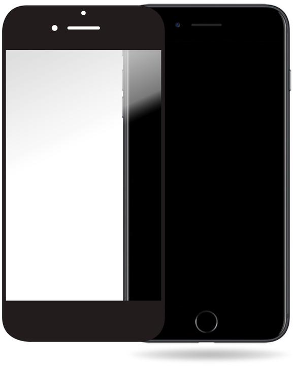 Immagine prodotto Mobilize Telaio in vetro nero (1 Pezzo/i, Apple iPhone 6s Plus, Apple iPhone 6 Plus, Apple iPhone 8 Plus, Apple iPhone 7 Plus)