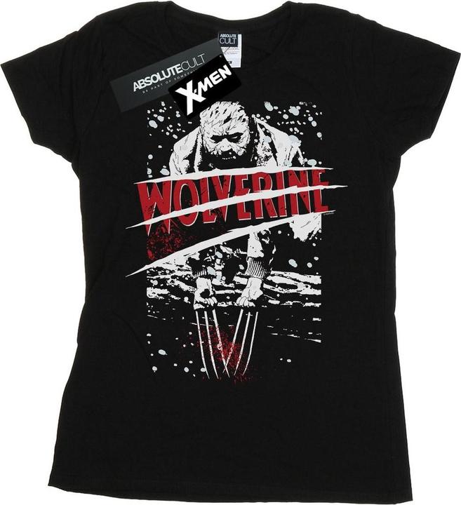 XMen Split Red Wolverine TShirt (S)