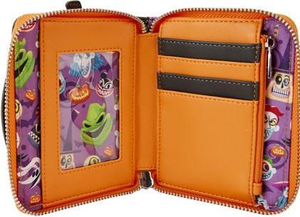 Actual product image Loungefly Nightmare Before Christmas Exclusive Cameo Zip Around Wallet
