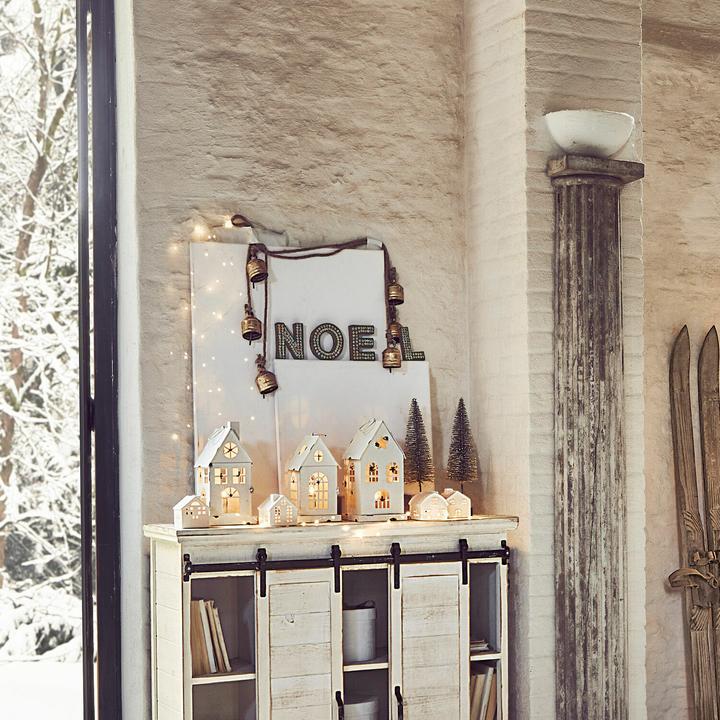 Actual product image Loberon Letters NOEL antique brown