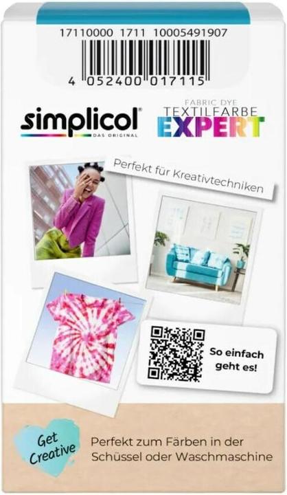 Produktbild MGA Textilfarbe expert, südseetürkis 150 g (Südseetürkis, 150 ml)