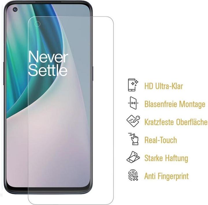 Produktbild Protectorking 3x Premium Displayschutzfolie 3D KLAR (3 Stück, OnePlus Nord N10)
