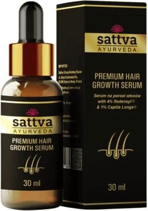 Sattva Ayurveda SATTVA Premium Hair Growth Serum serum na porost włosów 30ml (30 ml)