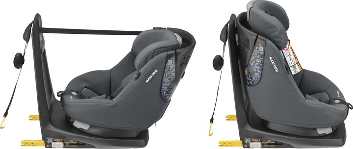 Actual product image Maxi-Cosi AxissFix Authentic Graphite (Reboarder, ECE R129/i-Size Standard)