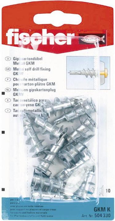 Actual product image Fischer SB Nylon plug Duopower with screw A2 (10 pcs.)