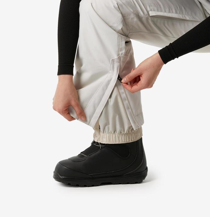 Actual product image Dreamscape Snowboard trousers ladies ski trousers - SNB 500 white (Frequency band 38 (2600 MHz))