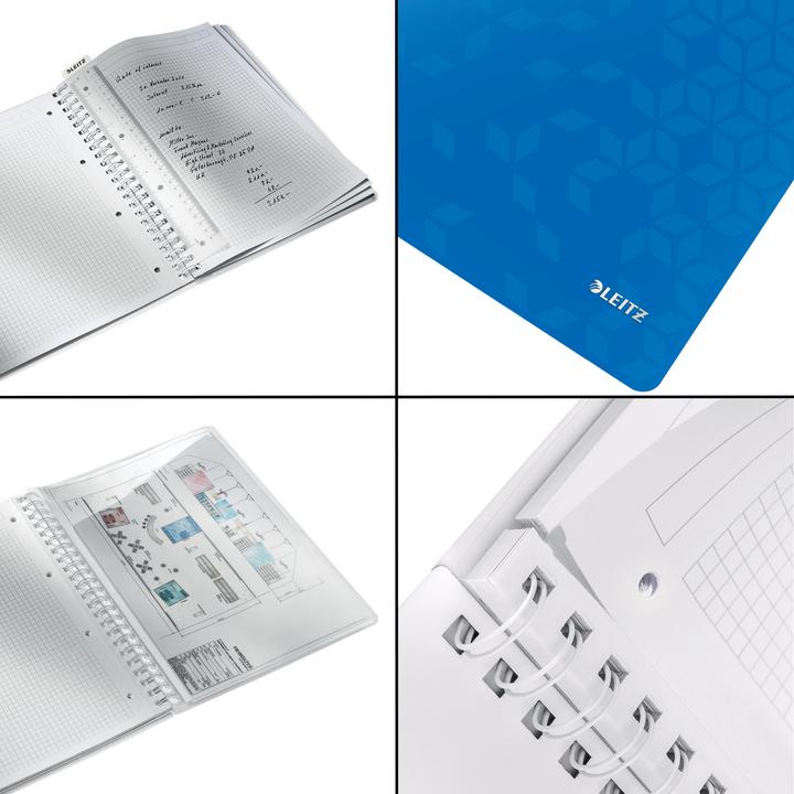 Produktbild Leitz Wow (A4, Kariert, Weicher Einband)