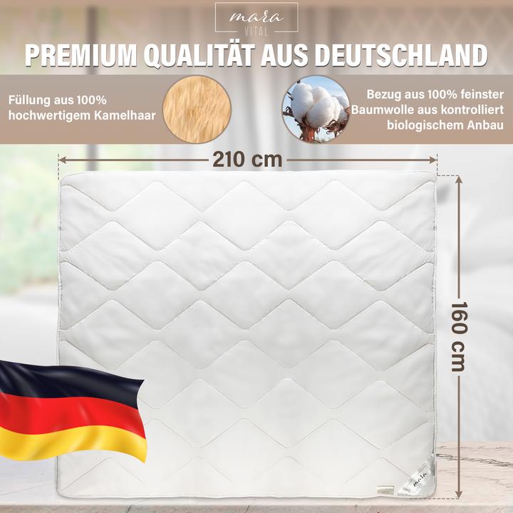 Produktbild Mara Vital Kamelhaardecke (240 x 240 cm)