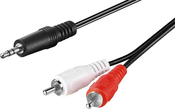 Goobay Cinch – 3.5 Klinke (3 m, Cinch, 3.5mm Klinke (AUX))
