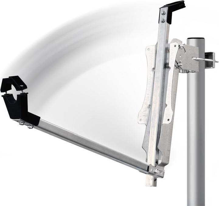 Produktbild Goobay 80 cm Alu-Satellitenspiegel (Parabolantenne, 38.80 dB, DVB-S / -S2)