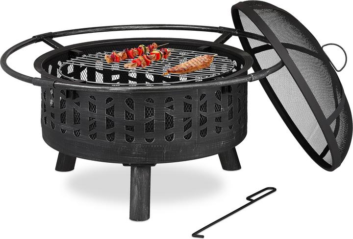 Relaxdays Fire bowl (75 cm)