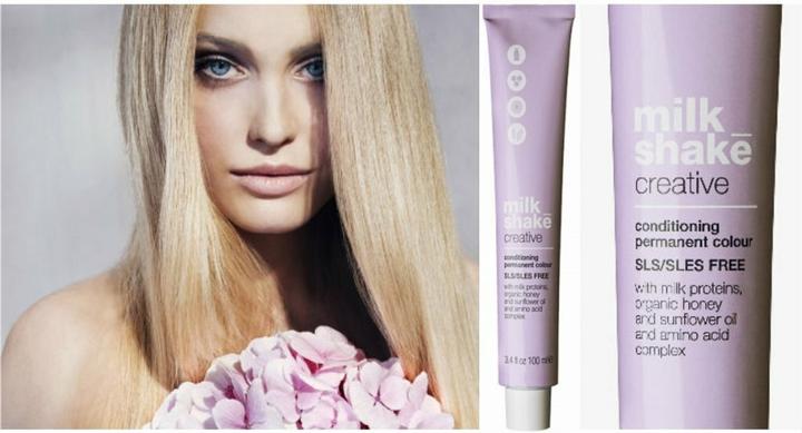 Produktbild Milk_Shake milk shake Creative Conditioning Permanent Colour 7 Natural medium blond 100ml (7, 7n)