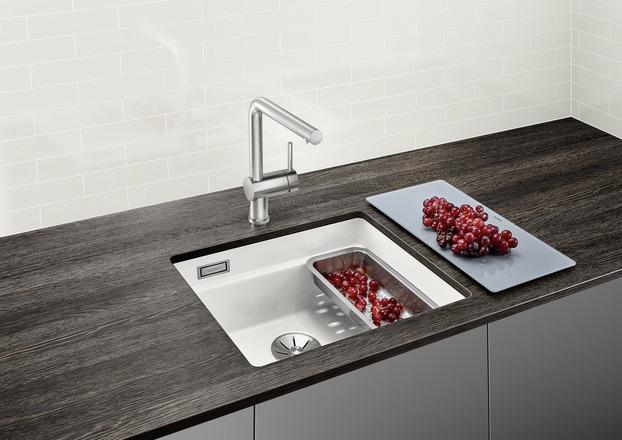 Actual product image Blanco Stainless steel multifunctional bowl (Sink accessories, 37.10 cm, 17.70 cm)
