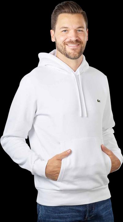 Produktbild Lacoste Sweatshirt Hooded White (XXL)