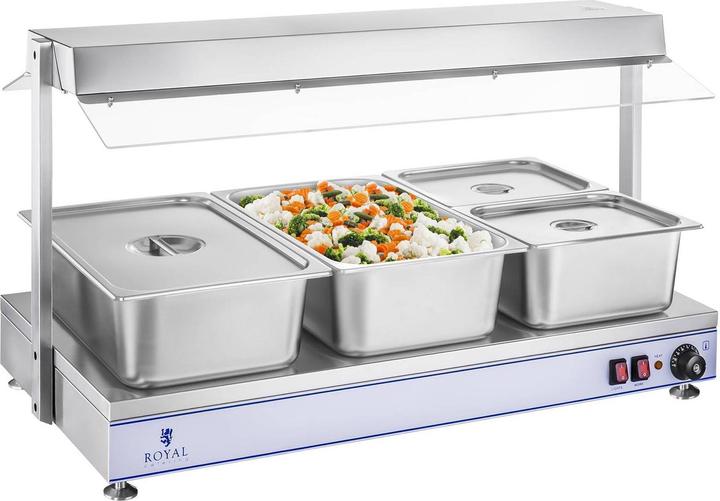 Royal Catering Electric Hot Plate - 4 halogen lamps - 2,000 W