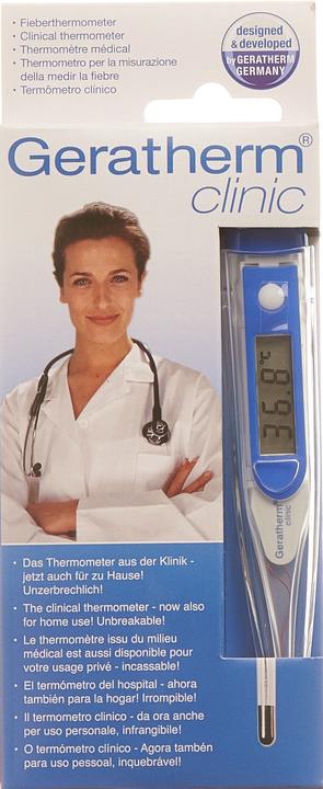 Actual product image Geratherm clinic clinical thermometer digital digital (Rectal, Armpit, Mouth)