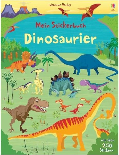 Mein Stickerbuch: Dinosaurier (Deutsch, Fiona Watt, 2016)