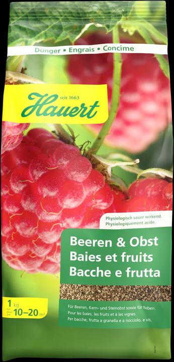 Hauert Frutti di bosco e fertilizzante per frutta (1 kg, 1 l)