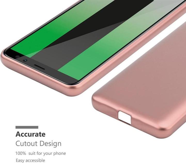Actual product image Cadorabo TPU Matt Metallic Cover (Mate 10 Lite)