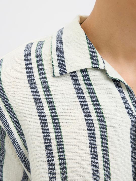 Produktbild Jack & Jones Jorcoba Stripe Resort Shirt Ss Sn (XL)