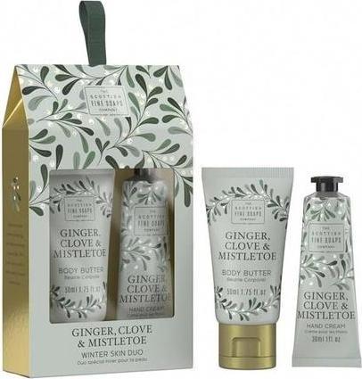 Produktbild Scottish Fine Soaps Winter Skin Ginger. Clove & Mistletoe Body Care Gift Set (Körperpflegeset)