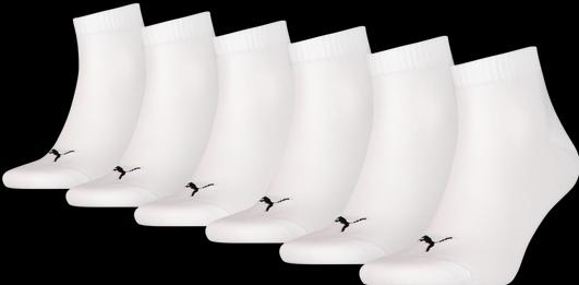 Produktbild Puma Quarter Plain 6p Unisex (6er Pack, 39 - 42)