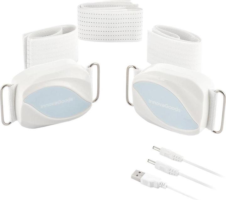 Immagine prodotto InnovaGoods Cintura vibrante per massaggi Bubratt, bianca