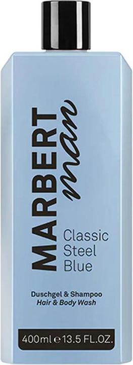 Actual product image Marbert Steel Blue Hand & Body Lotion Wash (400 ml)