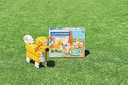 Produktbild Clics Klocki clicformers yellow & baltas friends 74 elementai