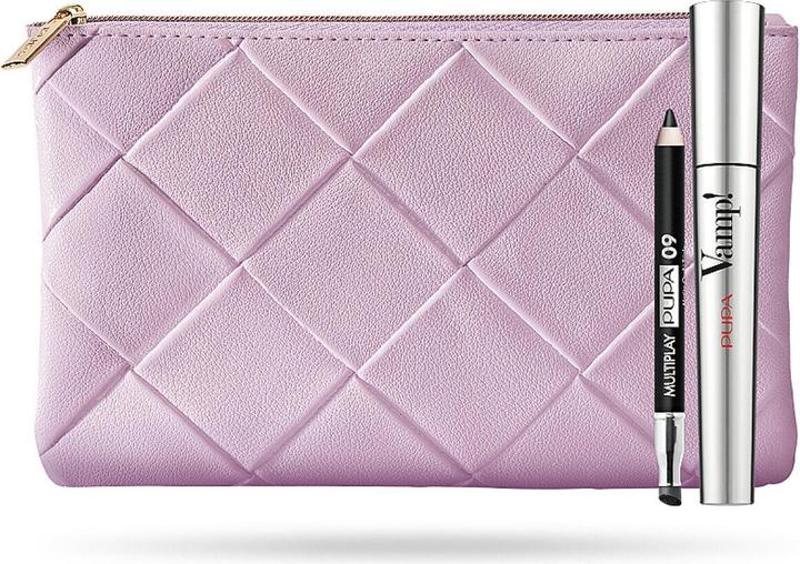 Actual product image Pupa Milano Pupa Vamp Paraben-Free Extra Volume Mascara And Multiplay Double-Ended Eyeshadow Kajal Eyeliner Set
