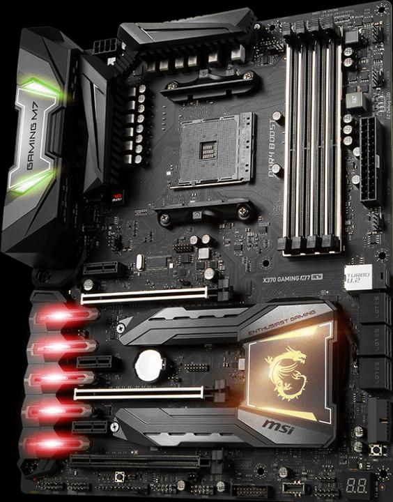 Produktbild MSI X370 Gaming M7 Ack (AM4, AMD X370, ATX)