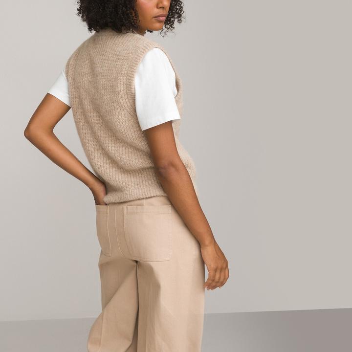 Immagine prodotto La Redoute Collections Canotta in filato misto alpaca (XL)
