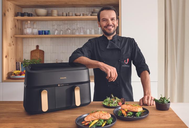 Actual product image Philips Airfryer Dual Basket NA352/00 (EU plug)