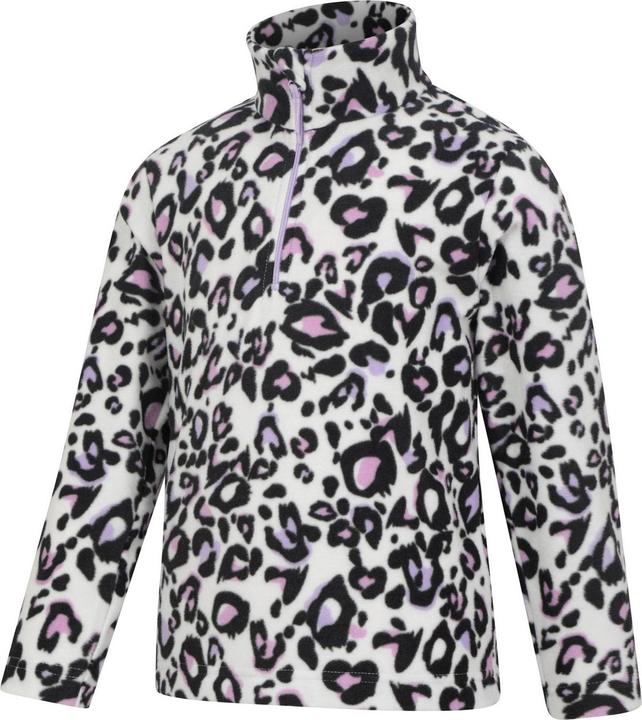 Immagine prodotto Mountain Warehouse Endeavour Felpa in Pile Leopardato Mezza Cerniera Bambini (104)