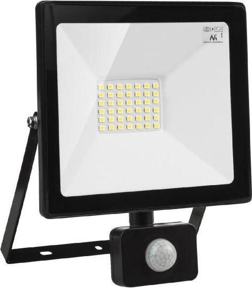 Produktbild Maclean MCE630 NW LED-Strahler mit Bewegungssensor, schlanke 30 W, 2400 lm, neutralweiß (4000 K), IP44, MCE6 (2400 lm, IP44)