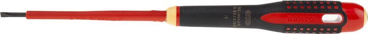 Actual product image Bahco BE-8040S - ERGO Insulated screwdriver for slotted screws with 3-component handle, VDE (Slotted screws)