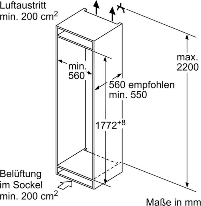 Actual product image Bosch Hausgeräte KIN86NSF0 (260 l)