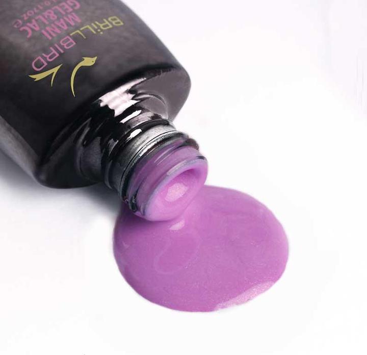 Immagine prodotto BrillBird Mani Gel&Lac 15ml #F12 (Smalto per unghie effetto gel)