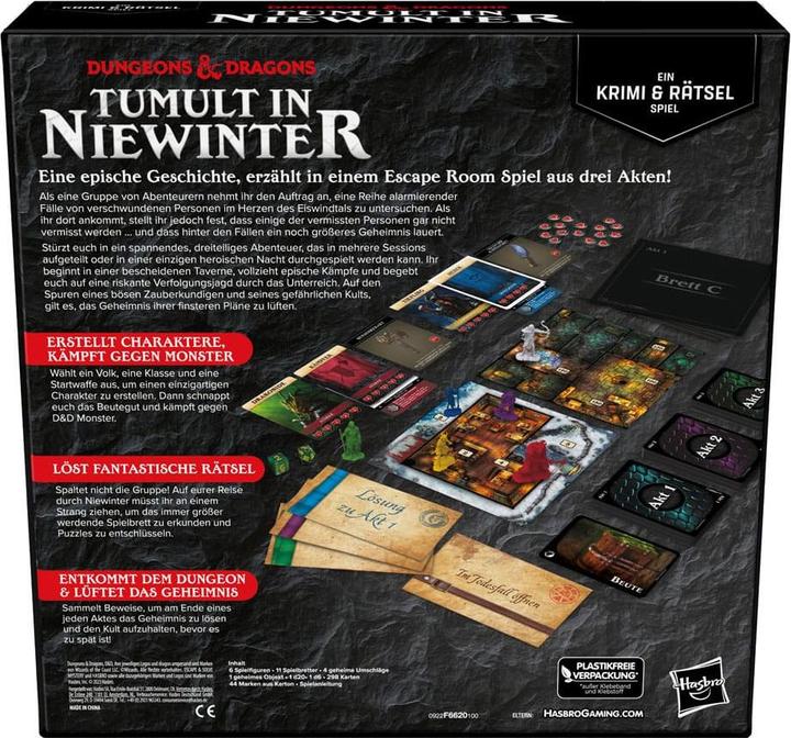 Actual product image Hasbro Dungeons & Dragons Escape (German)