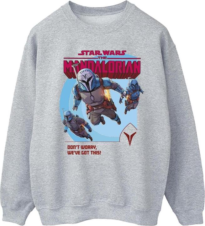 Actual product image Star Wars Mens The Mandalorian We've Got This Sweatshirt (4XL)
