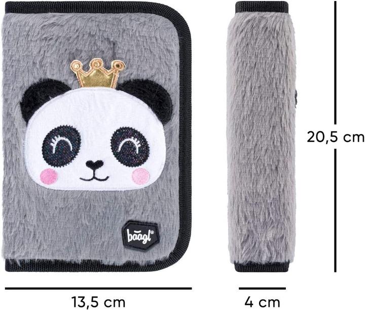 Immagine prodotto Baagl Set di zaini per la scuola, 3 pezzi, Panda New (18 l)
