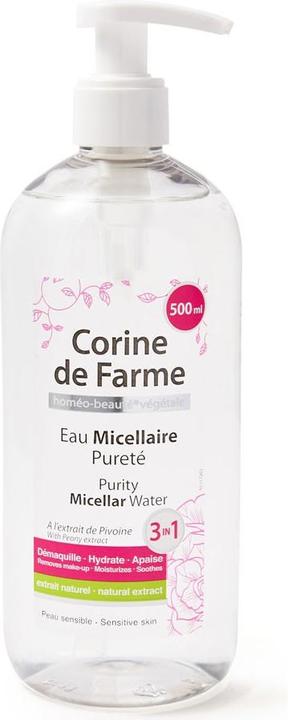 Produktbild Corine de Farme Purity micellar water (Reinigungslotion, 500 ml)