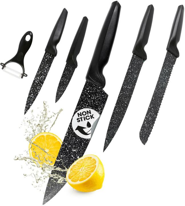 Immagine prodotto Gourmetmaxx Set di coltelli con pelapatate 6 pezzi