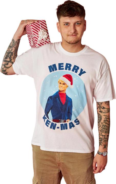 Immagine prodotto Barbie Merry Kenmas Maglietta Uomo (XXL)