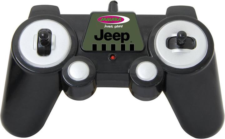 Produktbild Jamara Sender Jeep Wrangler Rubicon olivgrün 1:12 2,4GHz